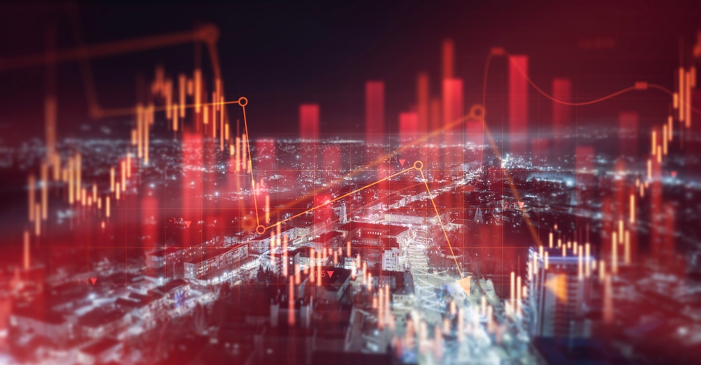 Kursrutsch an den Finanzmärkten durch Konflikte im Nahen Osten